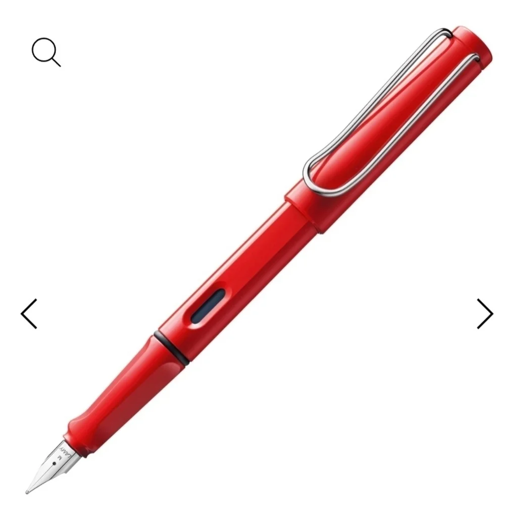 ❤️BUY 10 GET 5 FREE LAMY safari Fountain Pen red, Color red, Retail 37.00 USD
